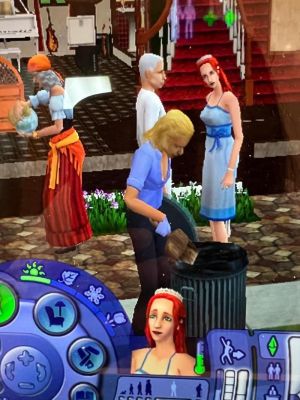 模拟人生吧台在哪