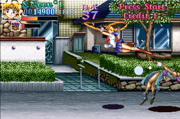 美少女战士街机手游游戏截图3