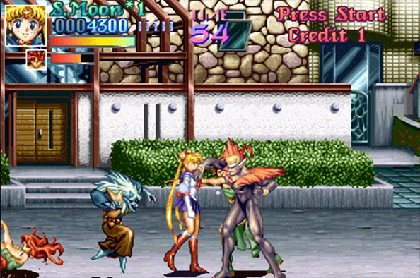 美少女战士街机手游游戏截图4